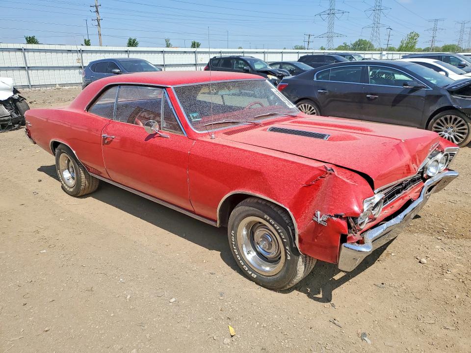1967 CHEVROLET CHEVELLE SS 396, фото 4, лот 10893278