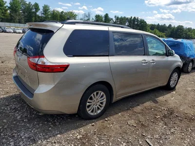 2015 TOYOTA SIENNA XLE 8-PASSENGER, фото 3, лот 10534408