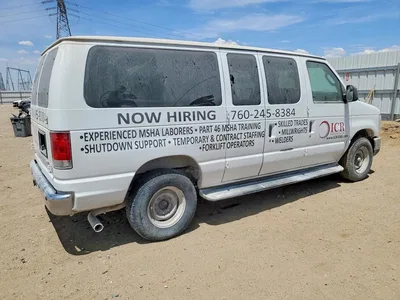 2014 FORD ECONOLINE E350 SUPER DUTY WAGON, фото 3, лот 10544835