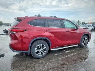2021 TOYOTA HIGHLANDER HYBRID XLE, фото 3, лот 10497922