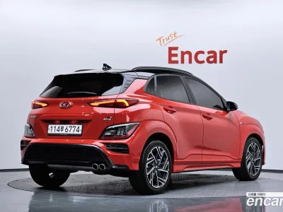 2021 Hyundai Kona Gasoline 1.6 Turbo 4WD, фото 2, лот 10147532