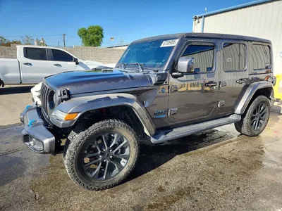 2021 JEEP WRANGLER UNLIMITED SAHARA 4XE, фото 1, лот 10897491