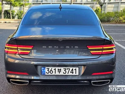 2021 Genesis G80 Gasoline 3.5 Turbo AWD, фото 4, лот 11094174