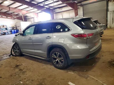 2016 TOYOTA HIGHLANDER XLE, фото 2, лот 10499647