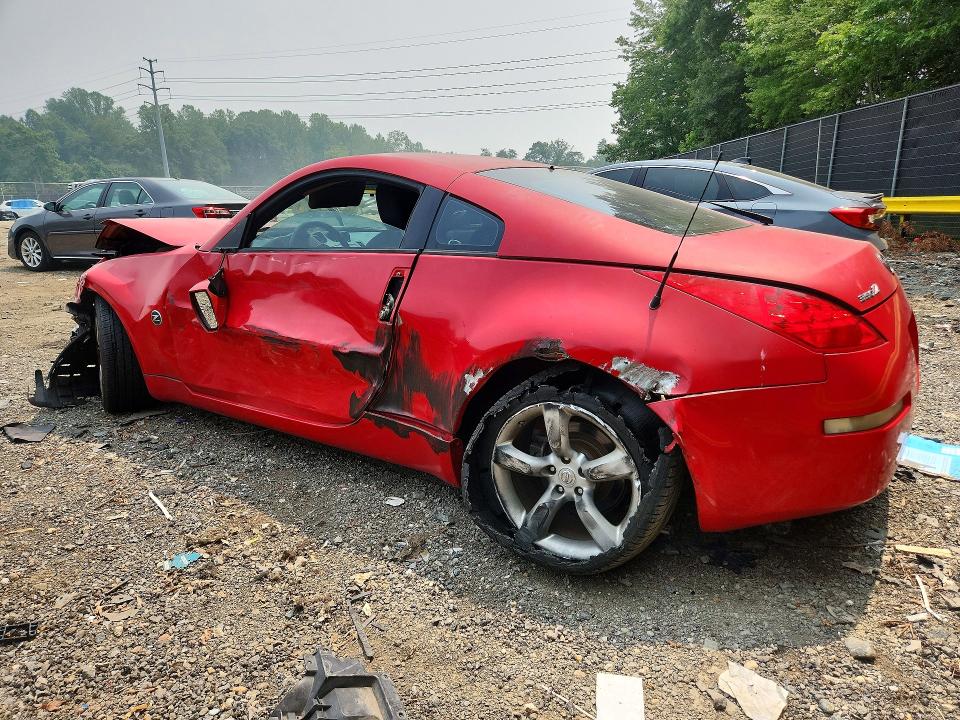 2008 NISSAN 350Z COUPE, фото 2, лот 10738474