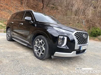 2021 Hyundai Palisade Diesel 2.2 4WD, фото 3, лот 10159128