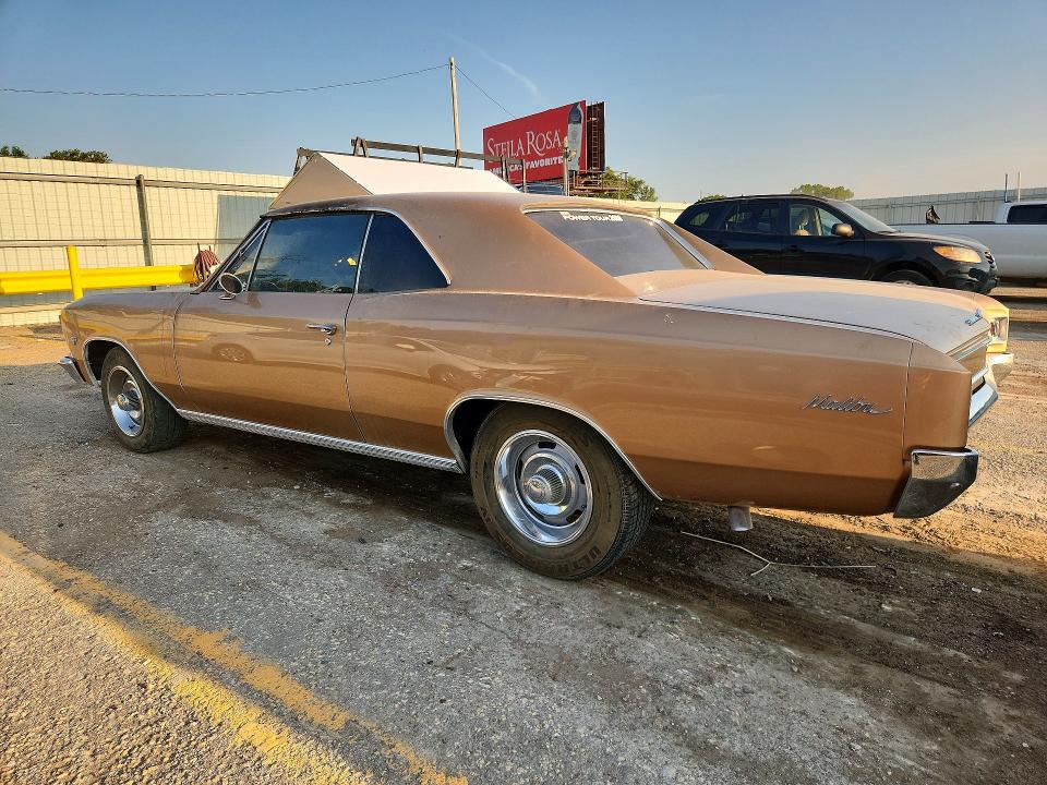 1966 CHEVROLET CHEVELLE MALIBU, фото 2, лот 10903087