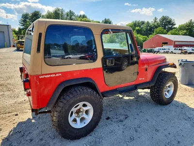 1995 JEEP WRANGLER / YJ SE, фото 3, лот 10968954