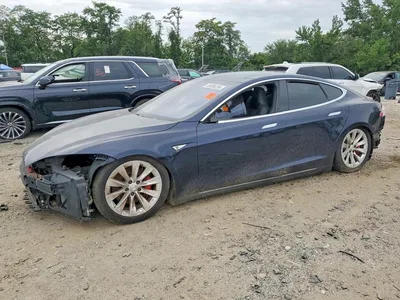 2015 TESLA MODEL S 85D, фото 1, лот 10853984