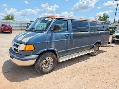 2001 DODGE RAM WAGON B3500, фото 1, лот 10968401