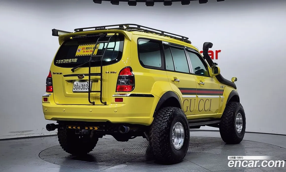 2003 Hyundai Terracan 4WD Gasoline VX350, фото 2, лот 10138969