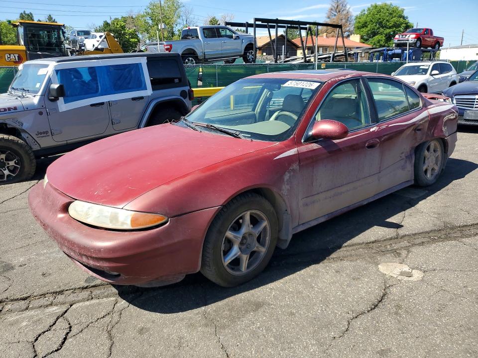 2001 OLDSMOBILE ALERO GLS, фото 1, лот 10969424