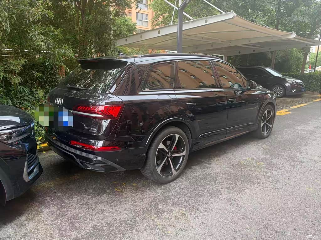 2021 Audi Q7 55 TFSI quattro S line Sport, фото 2, лот 11197908