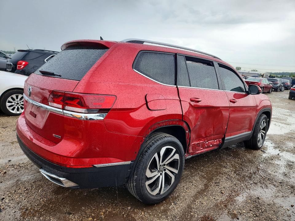 2022 VOLKSWAGEN ATLAS SEL, фото 3, лот 11184713