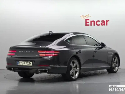 2021 Genesis G80 Gasoline 3.5 Turbo AWD, фото 2, лот 10175103
