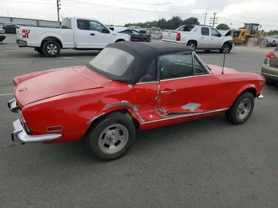 1973 FIAT 124 SPIDER, фото 3, лот 10978680