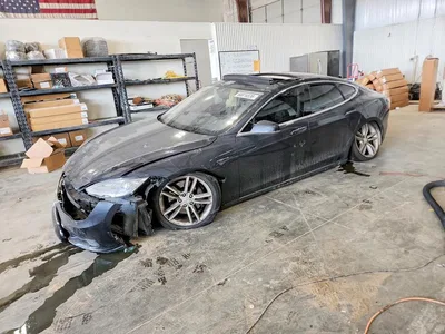 2015 TESLA MODEL S, фото 1, лот 10855421