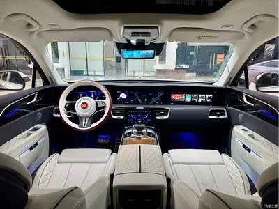 2022 Hongqi E-HS9 660km Qi Ling Edition (4-seater), фото 4, лот 11549161