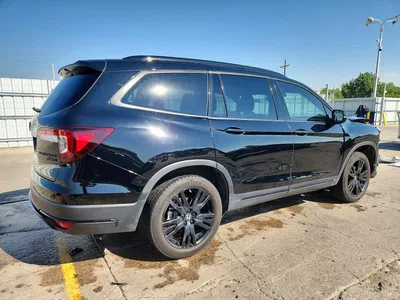 2022 HONDA PILOT BLACK, фото 3, лот 10692873