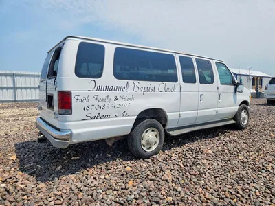 2002 FORD ECONOLINE E350 SUPER DUTY WAGON, фото 3, лот 10983426