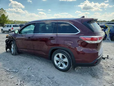 2016 TOYOTA HIGHLANDER LIMITED, фото 2, лот 10510827
