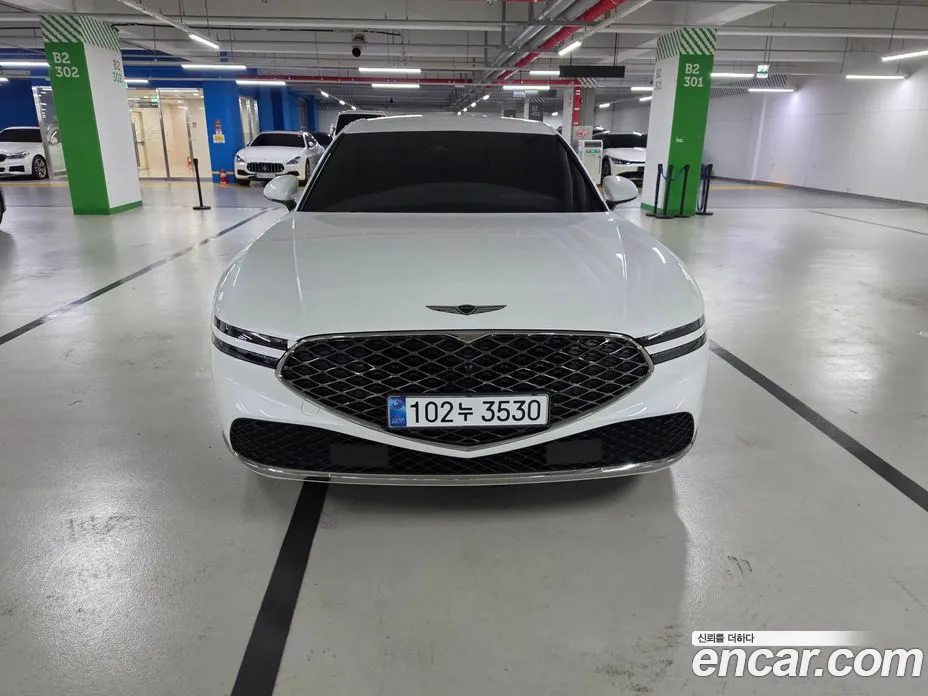 2023 Genesis G90 Gasoline 3.5 Turbo AWD, фото 2, лот 10616556