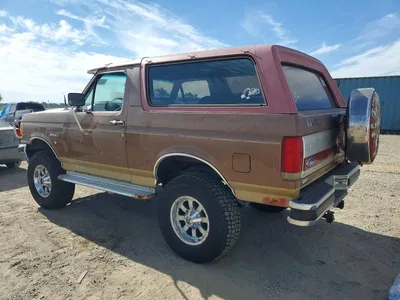 1989 FORD BRONCO U100, фото 2, лот 10979956