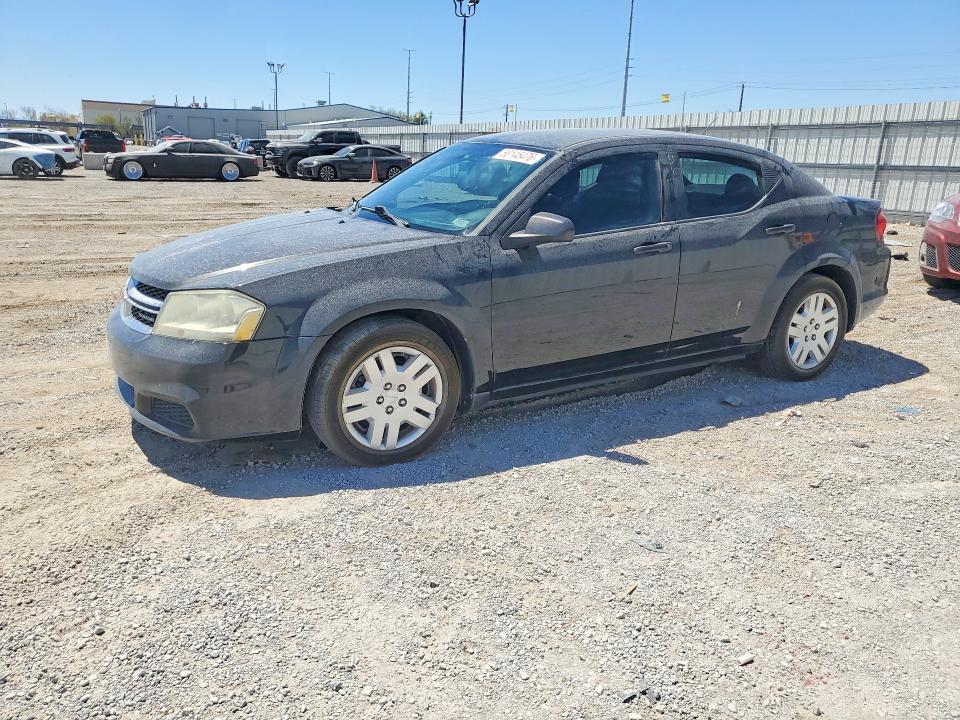 2012 DODGE AVENGER SE, фото 1, лот 10806340
