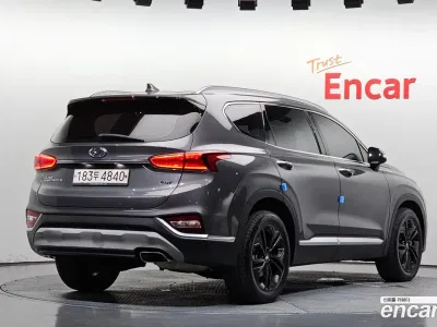 2020 Hyundai Santafe Gasoline 2.0T 2WD, фото 2, лот 11543463