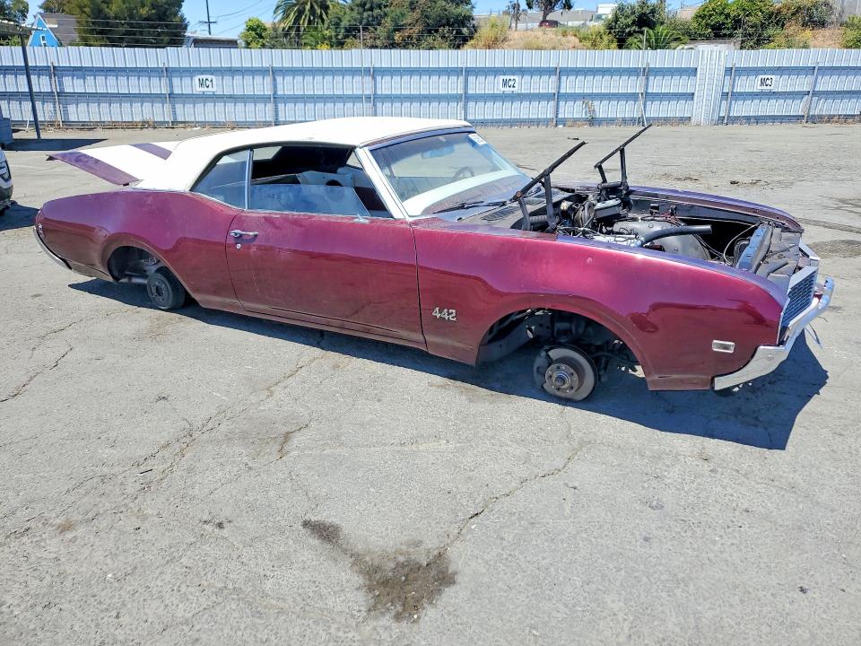 1969 OLDSMOBILE CUTLASS, фото 4, лот 10969423