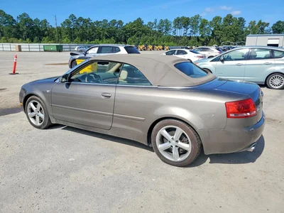 2008 AUDI A4 3.2 CABRIOLET QUATTRO, фото 2, лот 10592571