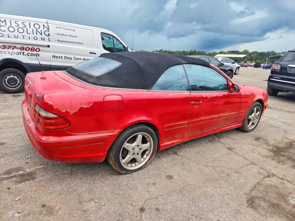 2002 MERCEDES-BENZ CLK 55 AMG, фото 3, лот 10967708