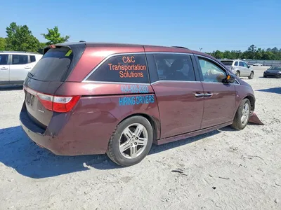 2012 HONDA ODYSSEY TOURING, фото 3, лот 10680925