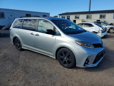 2020 TOYOTA SIENNA SE 8-PASSENGER, фото 4, лот 10528503