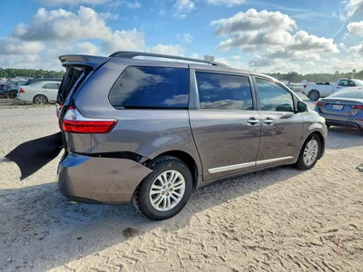 2017 TOYOTA SIENNA XLE 8-PASSENGER, фото 3, лот 10531455