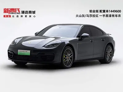 2022 Porsche Panamera New Energy Panamera 4 E-Hybrid Platinum Edition 2.9T, фото 1, лот 10242057