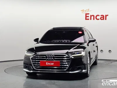 2021 Audi A8 55 TFSI Quattro LWB, фото 2, лот 10089485