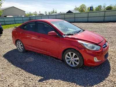2013 HYUNDAI ACCENT GLS, фото 4, лот 10735564