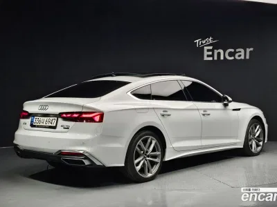 2021 Audi A5 40 TDI Quattro Premium Sportback, фото 2, лот 10089109