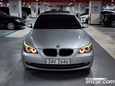 2008 BMW 5-Series 520i Sedan, фото 3, лот 10142099