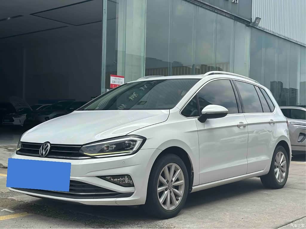 2019 Volkswagen Golf Sportsvan 280TSI Auto Curiosity China VI, фото 1, лот 10599486