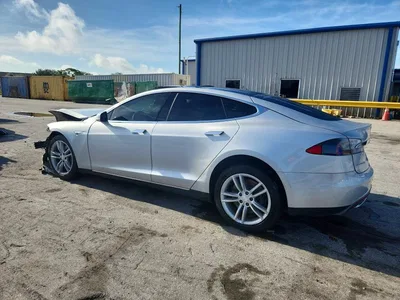 2014 TESLA MODEL S, фото 2, лот 10853450