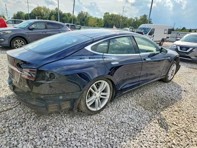 2014 TESLA MODEL S, фото 3, лот 10856677