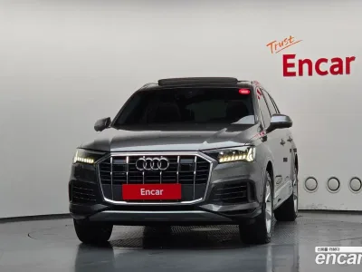 2021 Audi Q7 45 TDI Quattro, фото 3, лот 10146493