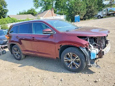 2016 TOYOTA HIGHLANDER XLE, фото 4, лот 10548441