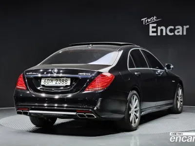 2015 Mercedes-Benz S-Class S63 AMG 4MATIC, фото 1, лот 10086237