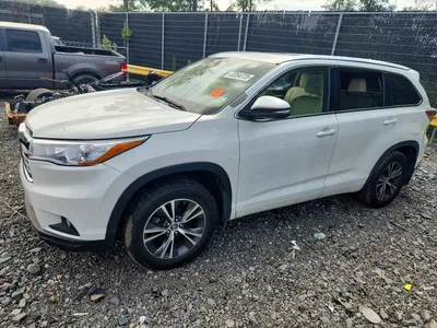 2016 TOYOTA HIGHLANDER XLE, фото 1, лот 10541075