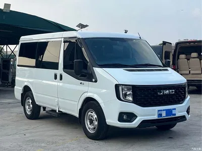 2025 Jiangling JMC Fushun Model 2.0T Manual Diesel Short Wheelbase Medium Roof Commuter Version 9 Seats (Rear AC), фото 3, лот 11150105