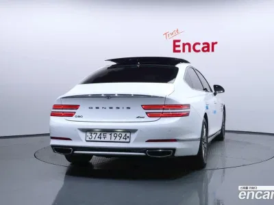 2021 Genesis G80 Gasoline 2.5 Turbo AWD, фото 3, лот 10064406