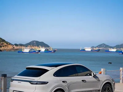2022 Porsche Cayenne Coupé 3.0T Platinum Edition, фото 3, лот 10414134